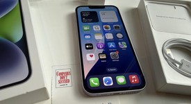Mint
													Apple iPhone 14 - Unlocked, Purple, 128 GB, A2649, photo 2 of 12