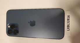 Good
													Apple iPhone 12 Pro Max - Unlocked, Pacific Blue, 256 GB, A2342, photo 3 of 7