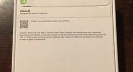 New
													Apple iPhone 16 - Verizon, Black, 128 GB, A3081, photo 3 of 4