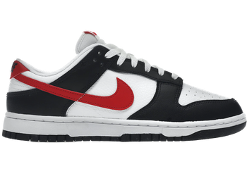 Nike Dunk Low Retro Red Swoosh Panda for sale