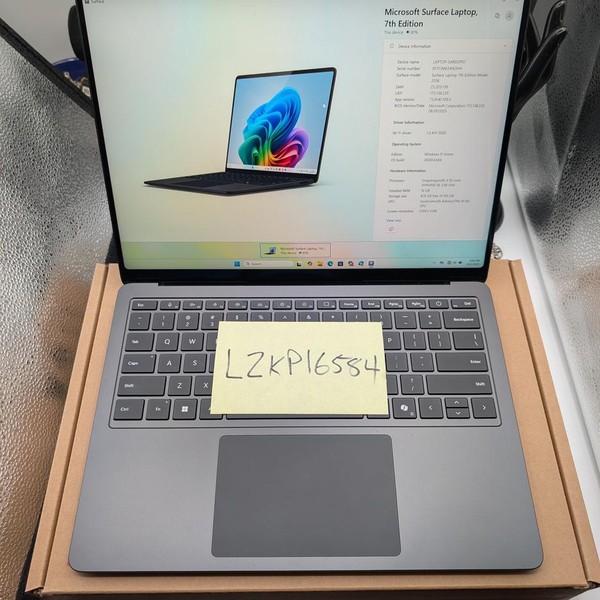 Microsoft Surface Laptop 7 - 1 TB, Black, 16 GB, Snapdragon X Plus, 13.8 inch