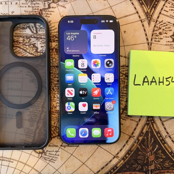 Apple iPhone 16 Pro - Unlocked, 512 GB, Black, A3083