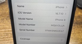 Good
													Apple iPhone 8 - Unlocked, Gray, 64 GB, A1863, photo 4 of 8