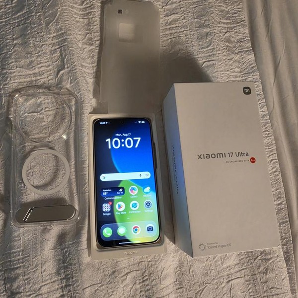 Xiaomi 17 Ultra - Unlocked Non-US, 512 GB, Leica White, 16 GB