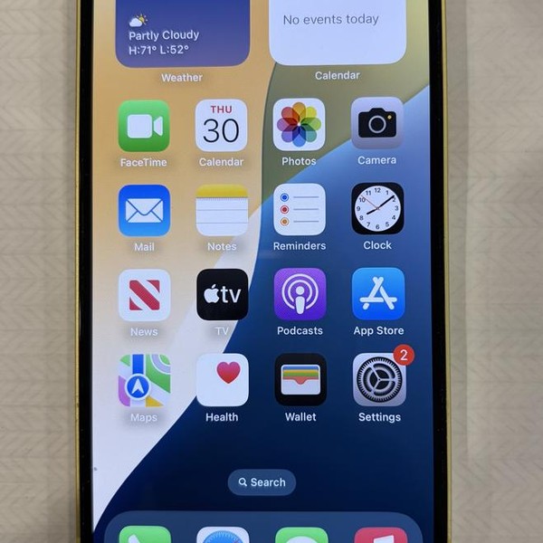 Apple iPhone 14 - Verizon, 256 GB, Yellow, A2649