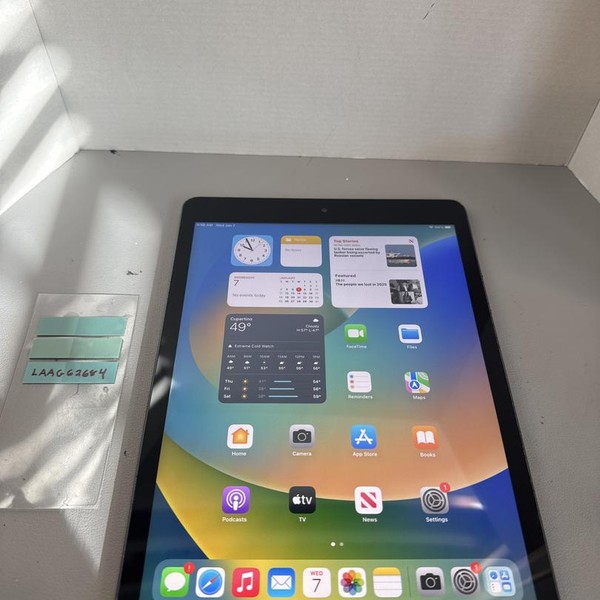 Apple iPad 9th Gen - Unlocked, 64 GB, Gray, A2603