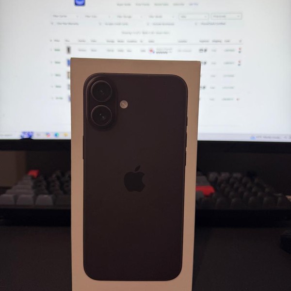 Apple iPhone 16 Plus - T-Mobile, 128 GB, Black, A3082