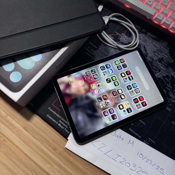 Apple iPad Mini 7th Gen - Wi-Fi, 256 GB, Gray, A2993