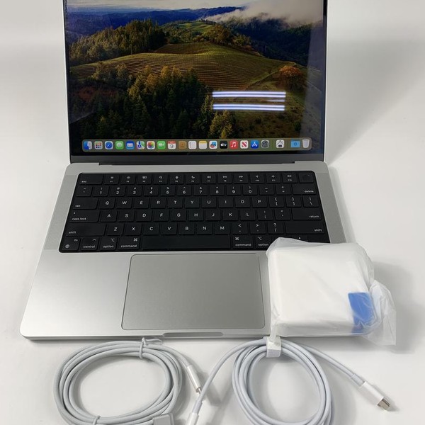 MacBook Pro 2021 - 14 inch - 512 GB, Silver, 16 GB, Apple M1 Pro 8-core