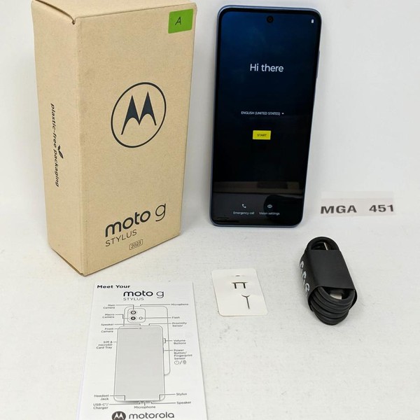 Moto G Stylus LTE (2023) - Unlocked, 64 GB, Blue, 4 GB