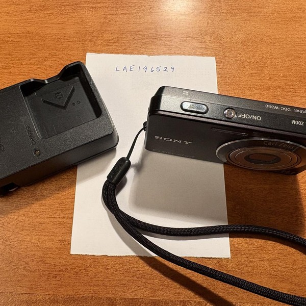 Sony Cyber-shot DSC-W350 - Black