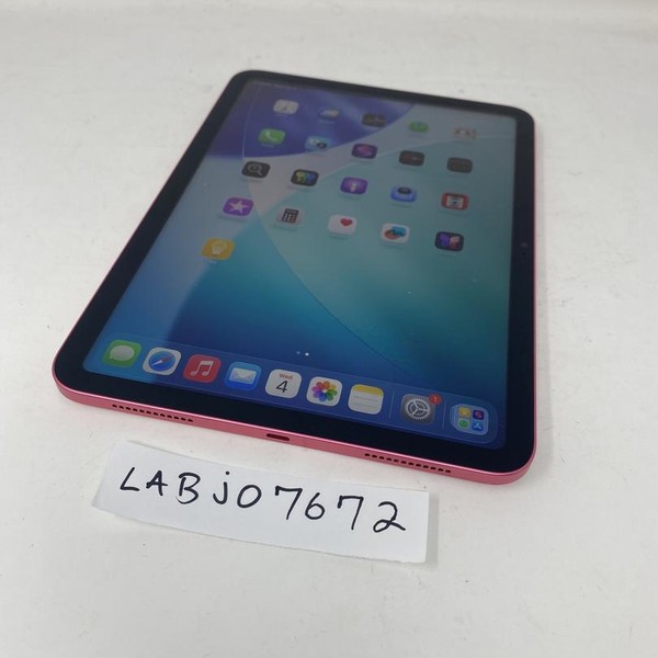 Apple iPad 10th Gen - Wi-Fi, 64 GB, Pink, A2696