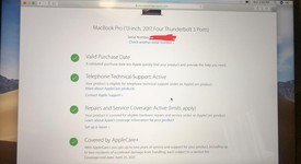 Good
													MacBook Pro 2017 (With Touch Bar) - 13" - Gray, 512 GB, 16 GB, photo 1 of 21