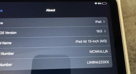 Good
													Apple iPad Air 13" (M3) 2025 - Wi-Fi, Starlight, 128 GB, photo 5 of 15