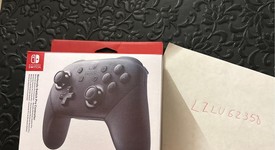 New
													Nintendo Switch Pro Controller - Black, Monster Hunter Rise Edition, photo 1 of 4