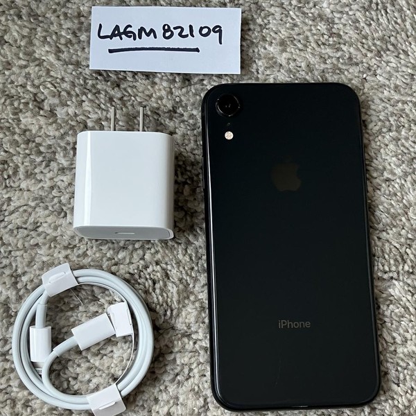 Apple iPhone Xr - Unlocked, 64 GB, Black, A1984