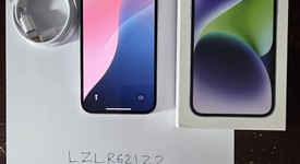 Mint
													Apple iPhone 14 - Unlocked, Purple, 128 GB, A2649, photo 1 of 11