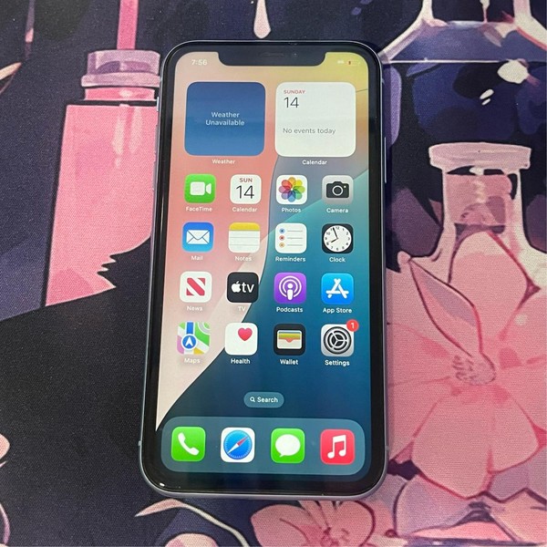 Apple iPhone Xr - Unlocked, 128 GB, Blue, A1984