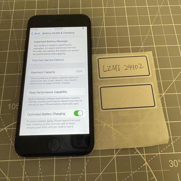 Apple iPhone SE 2nd Gen 2020 - Unlocked, 64 GB, Black, A2275