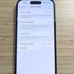 Good Apple iPhone 15 - AT&T, 128 GB, Black, A2846