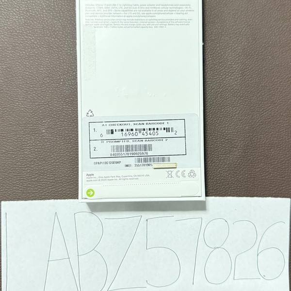 Apple iPhone 13 - Straight Talk, 128 GB, Midnight, A2482