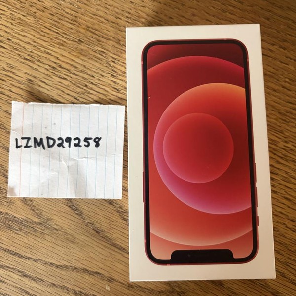 Apple iPhone 12 Mini - Unlocked, 64 GB, Red, A2176