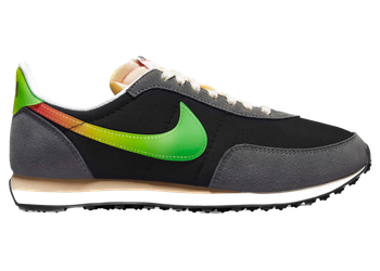 Nike Waffle Trainer 2 Iron Grey Green Strike for sale