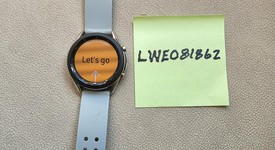Good
													Samsung Galaxy Watch3 - Unlocked, Mystic Silver, 45mm, photo 1 of 4