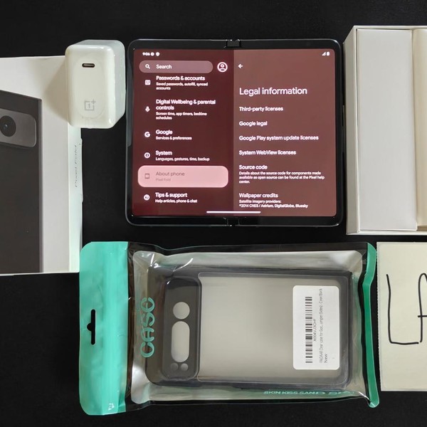 Google Pixel Fold - AT&T, 256 GB, Obsidian, 12 GB, G9FPL