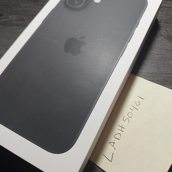 Apple iPhone 16 - Verizon, 128 GB, Black, A3081