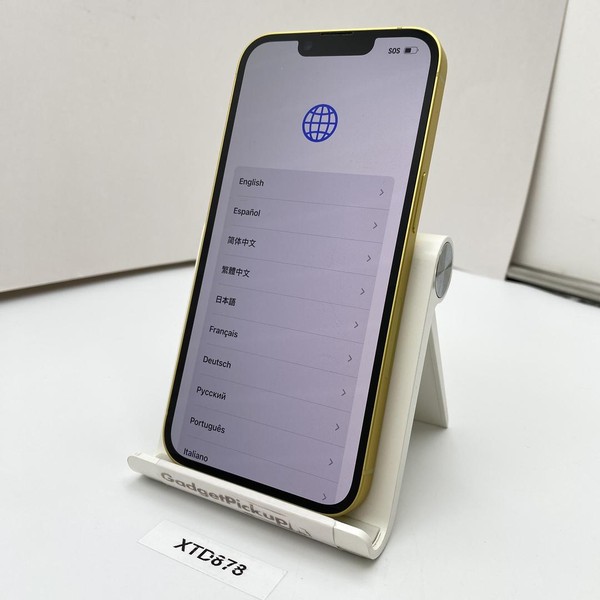 Apple iPhone 14 - Unlocked, 128 GB, Yellow, A2649