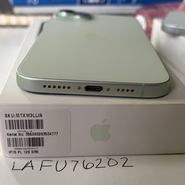 Apple iPhone 15 Plus - Unlocked, 128 GB, Green, A2847