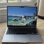 Good MacBook Air 2025 (M4) - 13 inch - 256 GB, Sky Blue, 16 GB, Apple M4