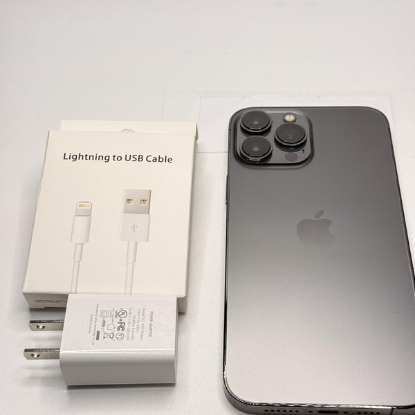 Apple iPhone 13 Pro Max - Unlocked, 128 GB, Graphite, A2484