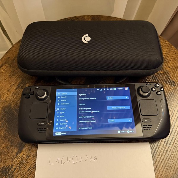 Steam Deck - 256 GB, Black, 16 GB, AMD