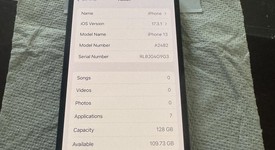 Mint
													Apple iPhone 13 - Verizon, Green, 128 GB, A2482, photo 1 of 9