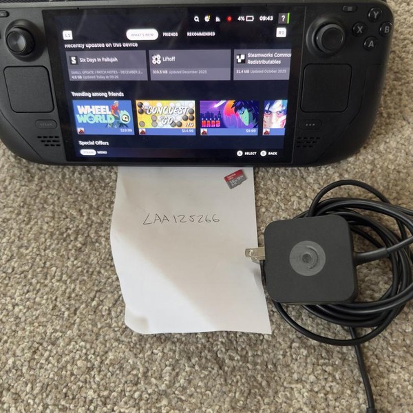 Steam Deck OLED - 512 GB, Black, 16 GB, AMD