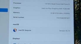 Good
													MacBook Pro 2020 - 13" - I5, Gray, 256 GB, 8 GB, photo 3 of 9