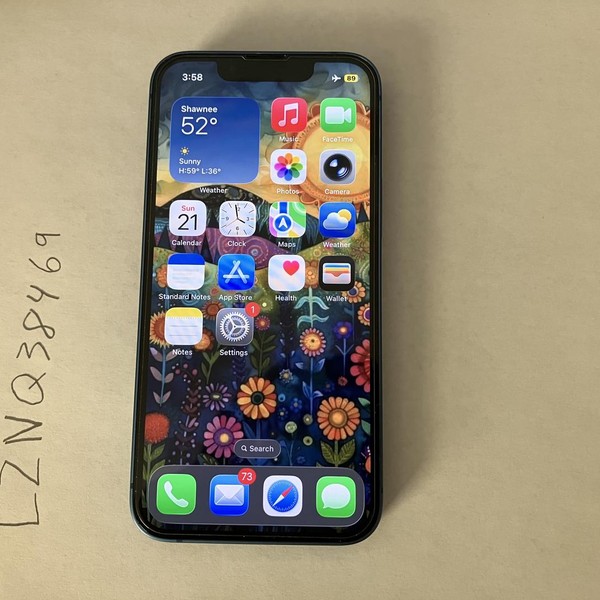 Apple iPhone 13 Mini - Unlocked, 128 GB, Blue, A2481