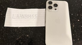 Good
													Apple iPhone 15 Pro Max - Unlocked, White, 256 GB, A2849, photo 1 of 3