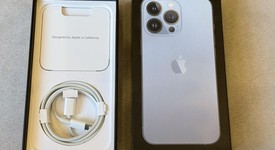 Mint
													Apple iPhone 13 Pro - Unlocked, Sierra Blue, 256 GB, A2483, photo 3 of 15
