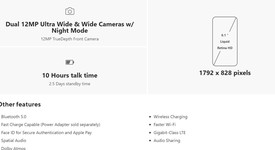 Good
													Apple iPhone 11 - Unlocked, Red, 128 GB, A2111, photo 1 of 8