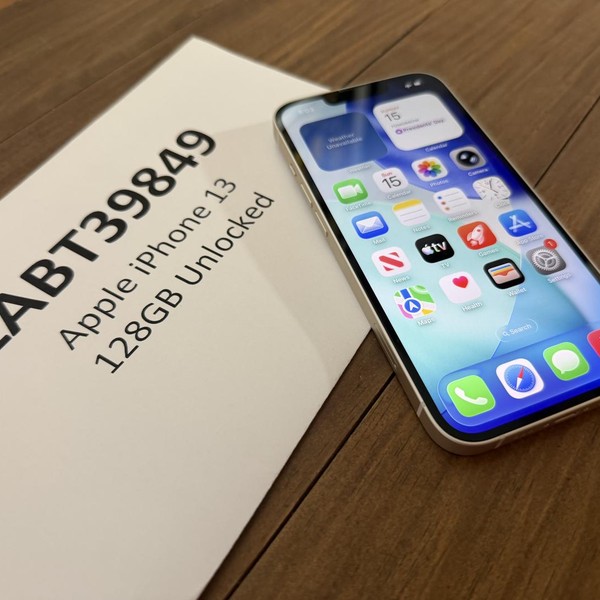 Apple iPhone 13 - Unlocked, 128 GB, Starlight, A2482