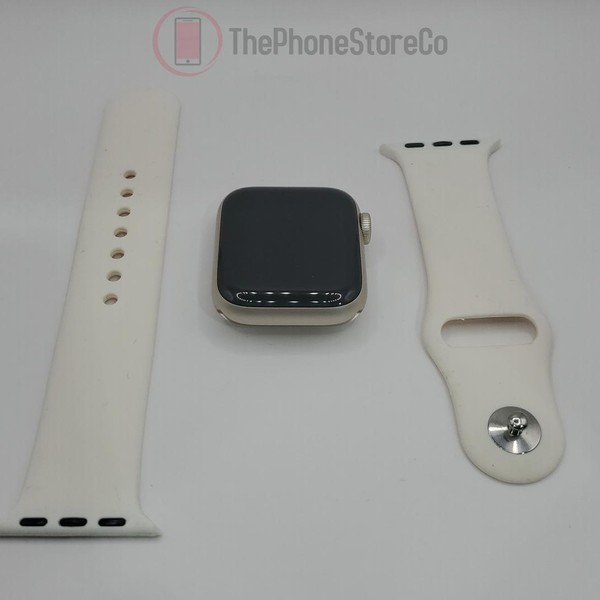 Apple Watch SE 2nd Gen 40mm - Unlocked, Starlight, A2726 - Cellular, Aluminum