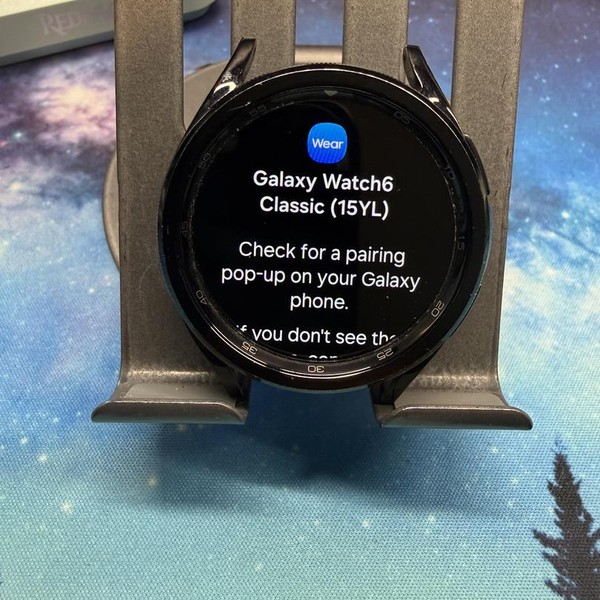 Samsung Galaxy Watch6 Classic - Unlocked, Black, 43mm