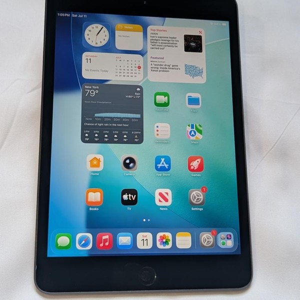 Apple iPad Mini (5th Gen) - Wi-Fi, 64 GB, Gray