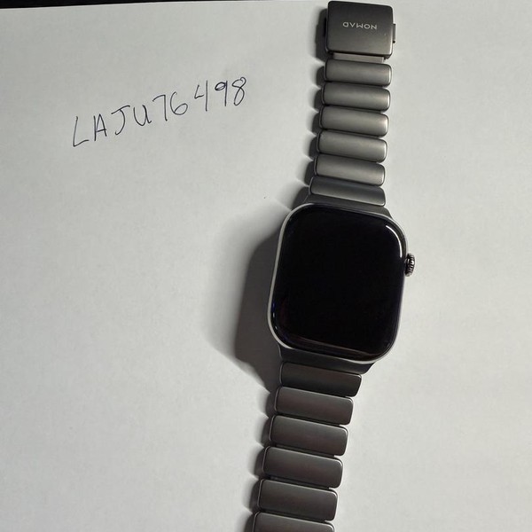 Apple Watch Series 11 46mm - Unlocked, Natural, A3337 - Cellular, Titanium