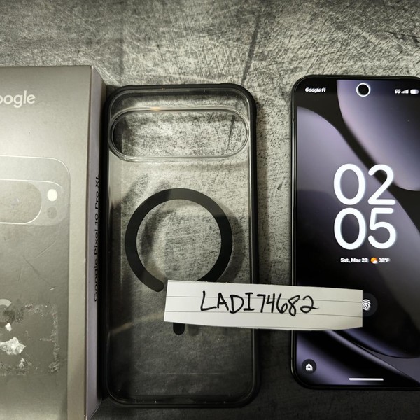 Google Pixel 10 Pro XL - T-Mobile, 256 GB, Obsidian, GUL82