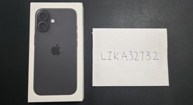 New
													Apple iPhone 16 - Verizon, Black, 128 GB, A3081, photo 1 of 2