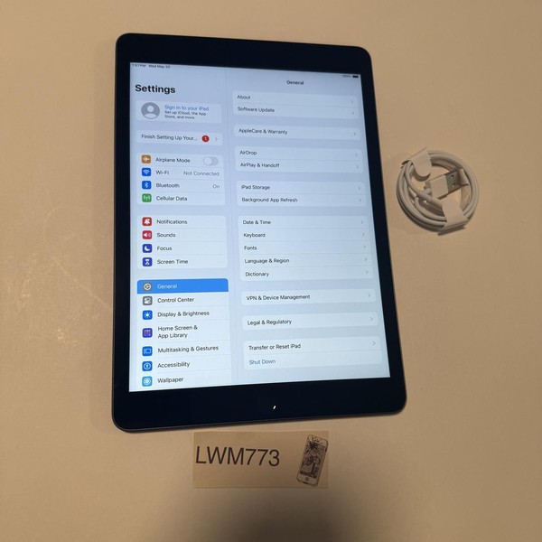 Apple iPad (9th Gen) - Unlocked, 64 GB, Gray, A2603